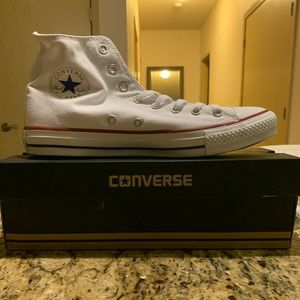 Converse All Stars by Chuck Taylor White High Tops